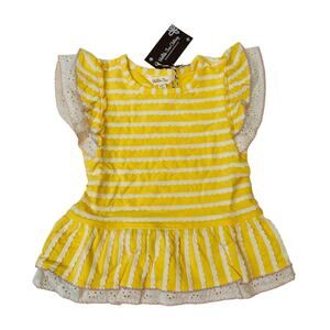 NWT Matilda Jane Size 4 Enchanted Garden Sunkissed Knit Girls Top